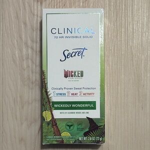 Wicked x Secret Solid Antiperspirant - Wickedly Wonderful (Green)